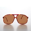 Tortoise-shell red frame...