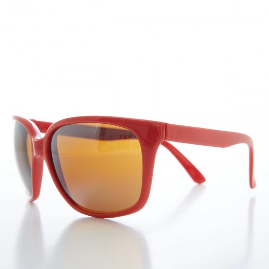 Vibrant large-frame cat-eye...