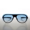 Minimalist gradient blue...