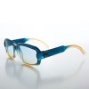 Blue and yellow gradient...