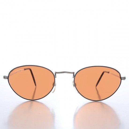 Narrow Metal Frame Orange...