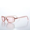 Sunglasses with light pink...